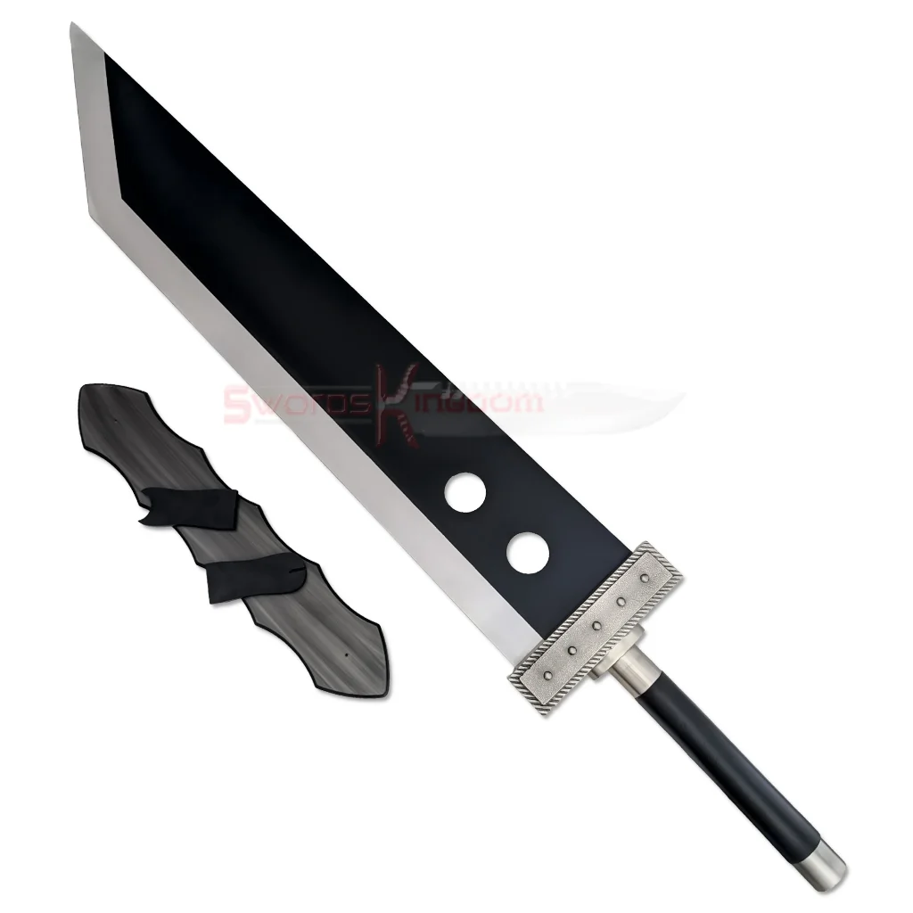 Cloud Buster Sword Black Edition From Final Fantasy