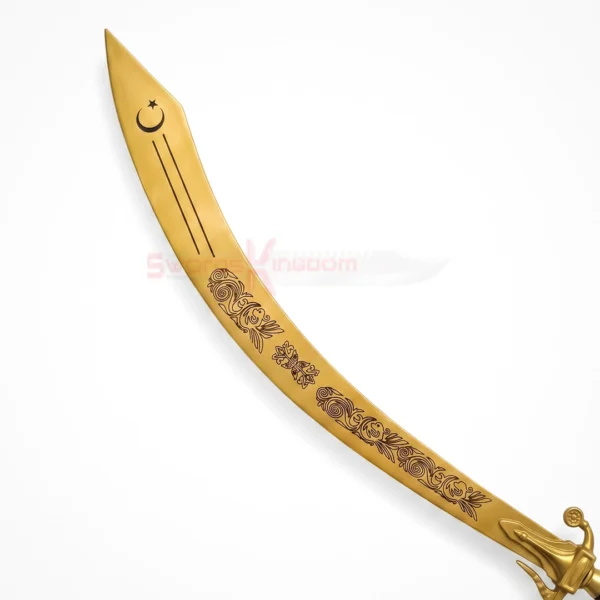 Functional Arabian Belly Dance Dragon Scimitar Sword