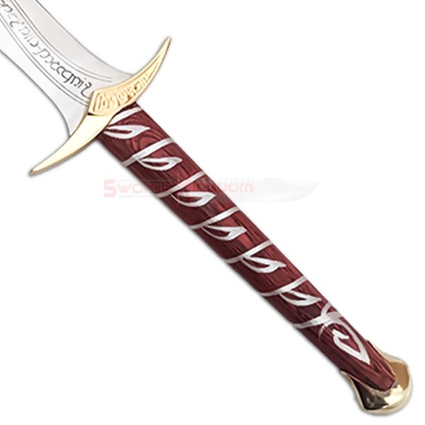 Sting Sword Replica From Lord Of The Rings - Gold Platted