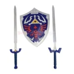 Link Hylian Shield with 2 Master Swords Set