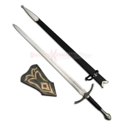 LOTR Black Glamdring 45" Sword of Gandalf the Grey Replica