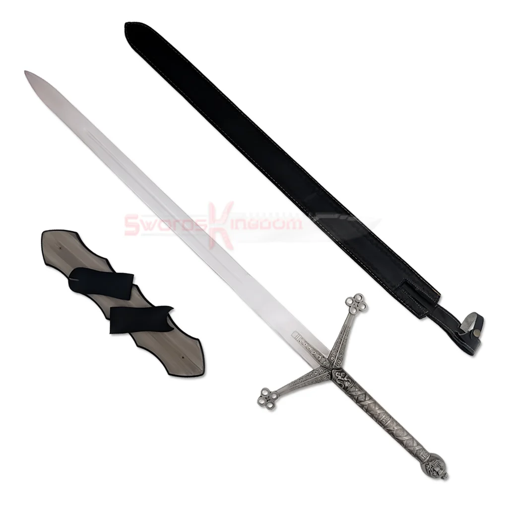 Medieval Inspired Black Knight Claymore Sword