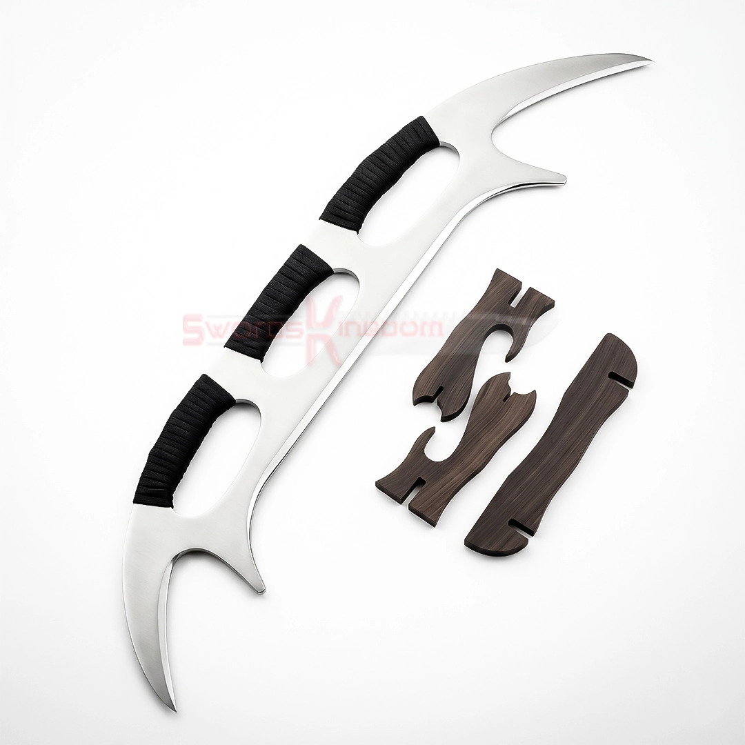 Star Trek Klingon Bat leth Replica with Display Stand Star Trek Klingon Bat leth Replica 46 Inches