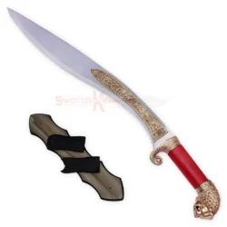Alexander the Great Sword Replica Gold Edition with Decorative Display Stand