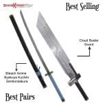 Anime Senbonzakura Katana Sword & Cloud Advent Children Buster Fusion Sword