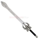 Full view of the Auron Beast Master Masamune sword featuring a long silver blade and ornate fantasy-style handle.