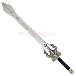 Full view of the Auron Beast Master Masamune sword featuring a long silver blade and ornate fantasy-style handle.