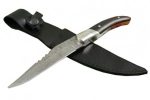4.5" Buffalo Horn Handle Damascus Folding Knife Random Patters