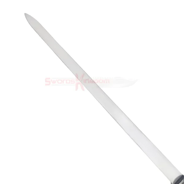 Close-up view of the Daywalker Sword of Blade replica showing the long silver blade and detailed handle.