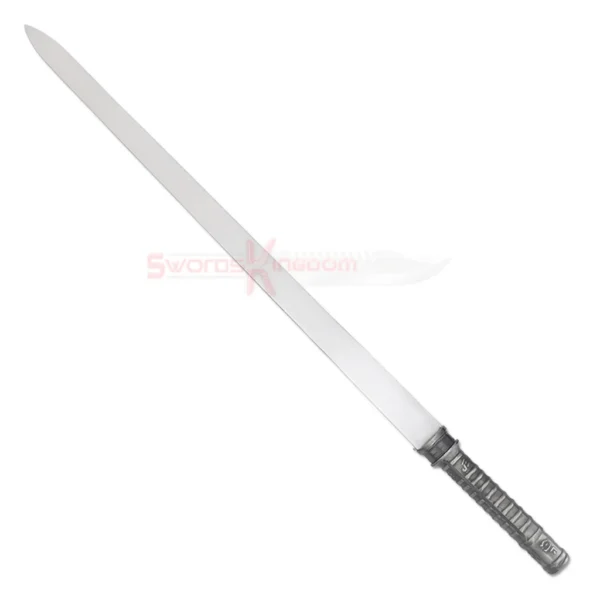 Daywalker Sword of Blade replica featuring a long silver blade, detailed dark handle, and distinctive grip design.