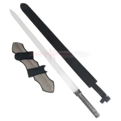 Daywalker Sword of Blade replica displayed with its matching black sheath, highlighting the full sword and detailed handle.