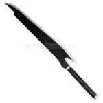 Fullbring Fulltang Sword Replica featuring a black blade and textured black handle