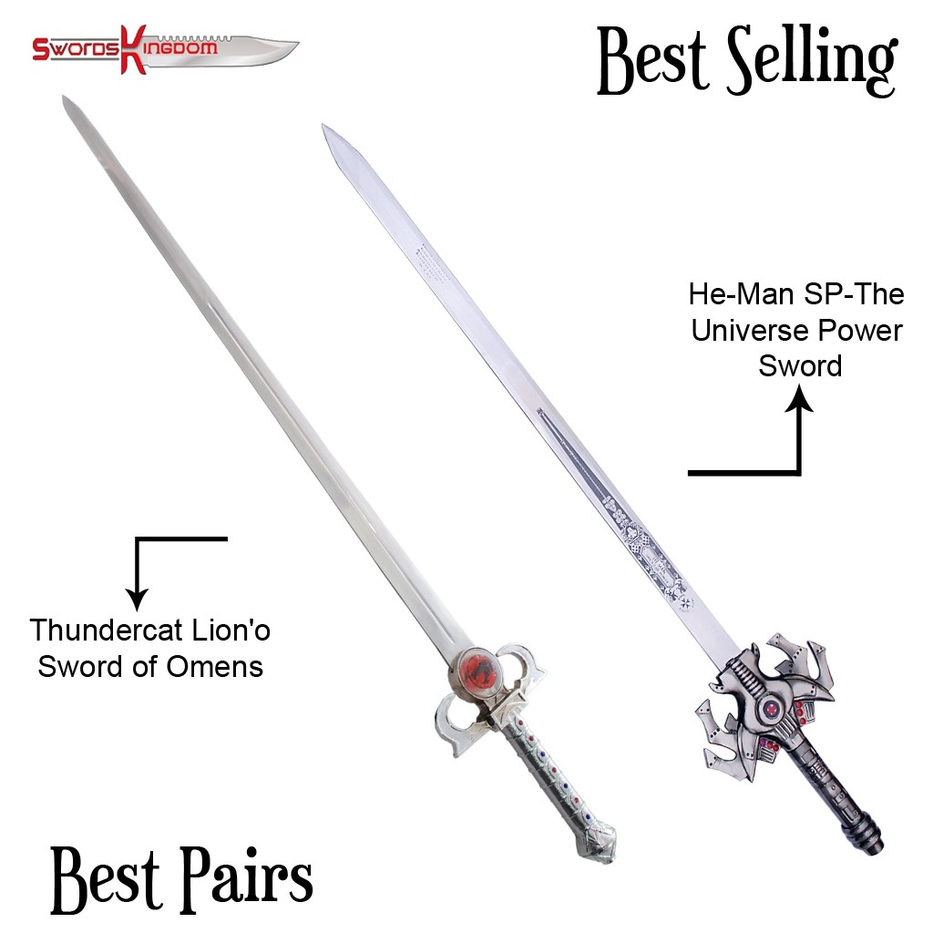 He man Power Sword Replica 42 Inches & ThunderCats Sword of Omens Replica
