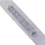 Detailed view of the Excalibur sword hilt featuring an ornate antique-style crossguard with dragon-inspired designs and a dark handle.