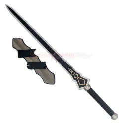Yuuki Sword Replica Anime shown with its matching sheath