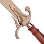 Functional Arabian Belly Dance Scimitar Sword Full Gold