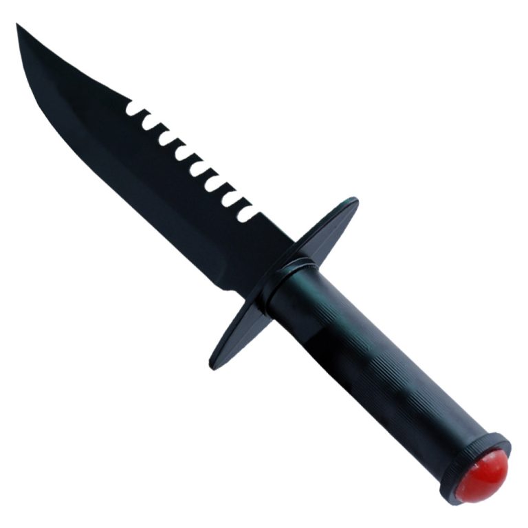Rambo Knife Replica Black 14.75 Inches - SwordsKingdom UK