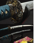 Dragon Carved Blade Folded Steel Katana Swords