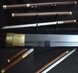 Hand Forged Folded Steel Japanese Samurai