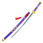 Purple Rorona Zoro Katana Sword