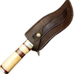High Carbon Steels Custom-Knife 14.4″ Camel-Bone Robust Pattern New