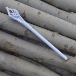 New White Wizard Staff From Movie by swordskingdom