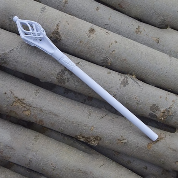 New White Wizard Staff From Movie by swordskingdom