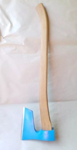 4.8 lbs Heavy bearded steel AXE viking style with ergonomic curved handle