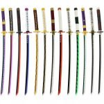 Anime Wooden Sword LED USB Light Up Blade Bamboo Demon Devil May Cry 104cm Prop