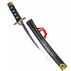 Ninja Sword Set (7-Piece) – For Kids Introducing the Ninja Sword Set for your child to be as disciplined as an aspiring warrior with spirit of a ninja. This set of 7 pieces retraces the true life experience of a ninja and will suit playing, dressing up or even Halloween costumes. This load of toy arms will bring your kid to real action of swords combat being used model samurais and sneaky ninjas of shadow clans armed with blanks. The set involves seven pieces that are robust, tough, safe for children and easy to handle for carrying around. Carrying swords, daggers, and ninja stars, each of them can perfectly complete the costumes of ninjas or samurais and will be useful addition to your child’s toy collection. Made from gentle non-toxic plastics these accessories provide realism to the product and also safety for your child during hours of imaginative play. Specifications: Number of Pieces: 7 Items Included: Swords, daggers, throwing stars and etc. Material: Durable, non-toxic plastic Recommended Age: 5 years and up Length: Different pieces, up to 24 inches. Weight: Lightweight for easy handling Safety Standard: Meets toy safety guidelines Ideal Use: Costume accessory or roleplay Color: Black and silver finishes Buy this Ninja Sword Set and turn your child’s costume into a veritable superhero and leap into other forms of adventures. Great for dressing up as Halloween, birthday or simply playing pretend during recreational time at home this set makes every play extraordinary. Unleash the ninja in your little warrior and the fun starts here! Meta Description Ninja Sword Toy Set – A collection of 7 finest ninja’s weapons which will be ideal for children costume on Halloween, birthday, etc., and made of safe non toxic nylon material that will not harm the children. Great for dramatic play, you and me, imaginative play. FAQs 1. Is this Ninja Sword Set suitable for kids? Yes, this set is crafted from child-safe Plastic and does not contain any non-food items which are toxic, This set also fully complies with toy safety regulations. 2. For what age is this Ninja Sword set suitable for? This set is suitable for kids aged 5 years and above, with lightweight and conveniently maneuverable accessories. 3. Can this be used for Halloween or costume parties? Absolutely! This Ninja Sword Set is ideal for funny seminars, costume parties, Halloween, any kind of dress up event.