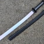 Plastic Ninja Manga Anime Sword Katana Sheath Lights & Sounds 69cm