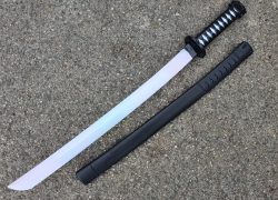 Plastic Ninja Manga Anime Sword Katana Sheath Lights & Sounds 69cm