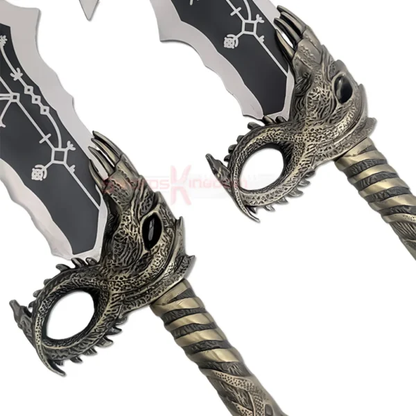 Ziqing God of War Blades of Chaos Metal, God of War
