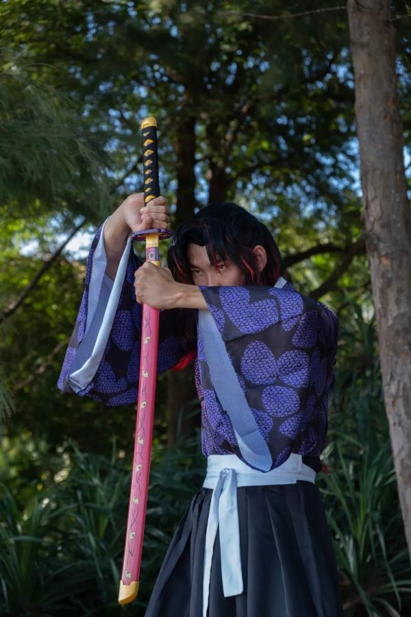 Demon Slayer Katana Kokushibo Kyokoku Wooden Sword