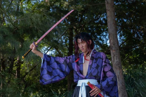 Demon Slayer Katana Kokushibo Kyokoku Wooden Sword