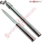 Triple Spiked Flail Mace with Knife 18.5"