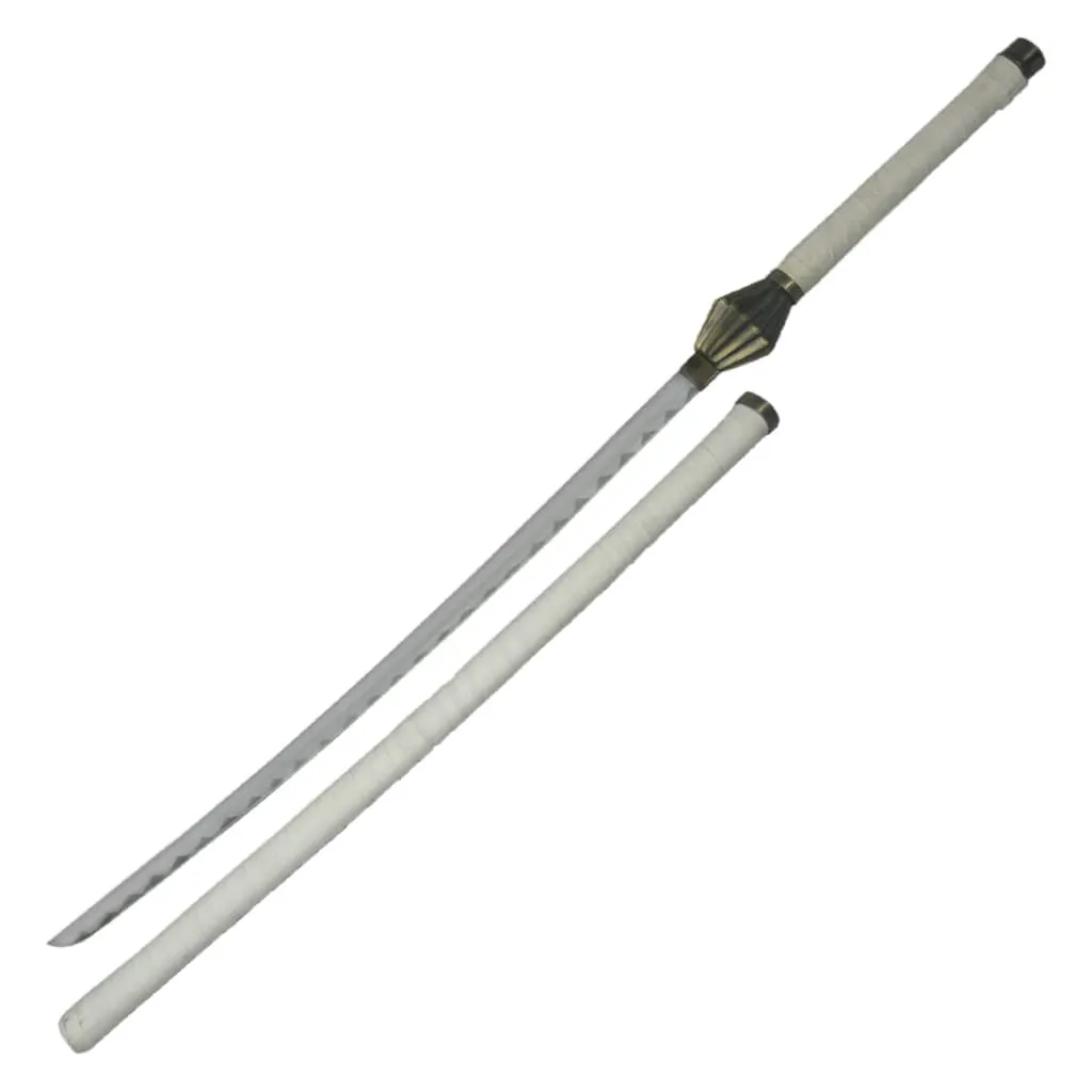 Zaraki Massive White Katana Sword inspired by Anime