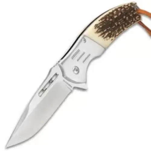 Bone Gentleman Spring Assisted Folding Pocket Knife