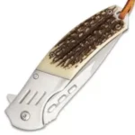 Bone Gentleman Spring Assisted Folding Pocket Knife - Image 2