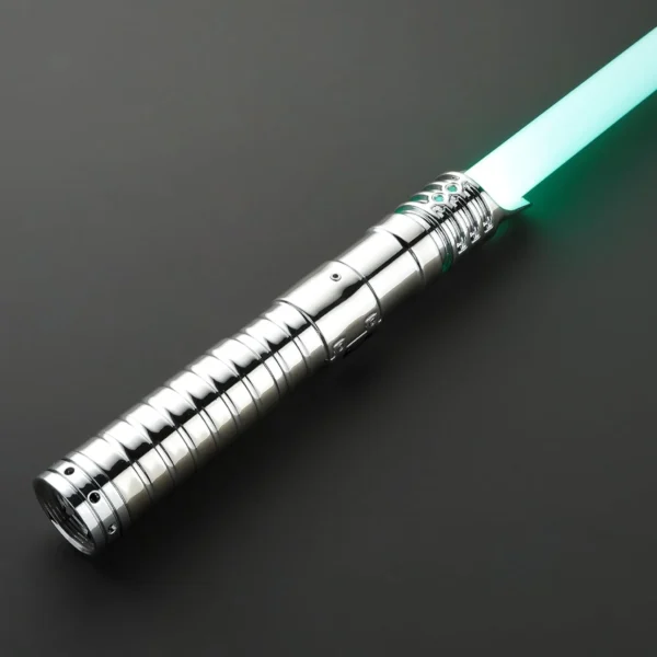 Silver Star War Eco Type Combat Lightsaber