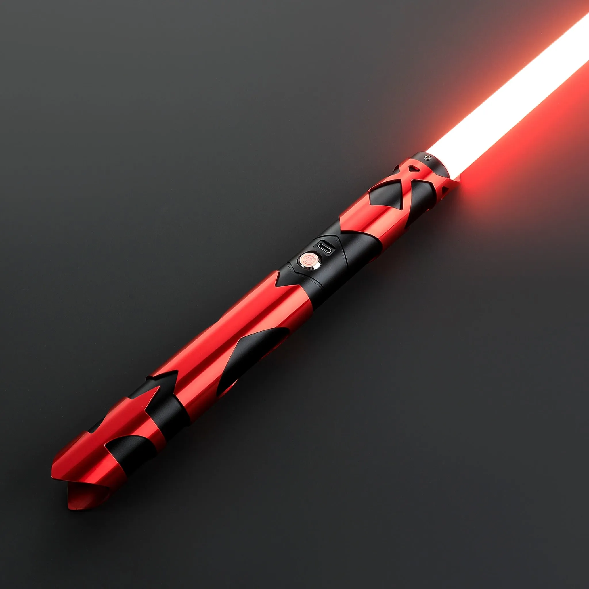 Star Wars Oblivion Spine Combat Lightsaber Red Oblivion Spine Light Saber Star Wars Replica