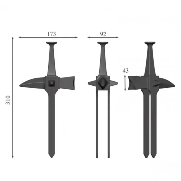 Durable Training Warhammer Head Practice Safely - Image 4