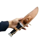 Damascus Rambo V Heartstopper Knife