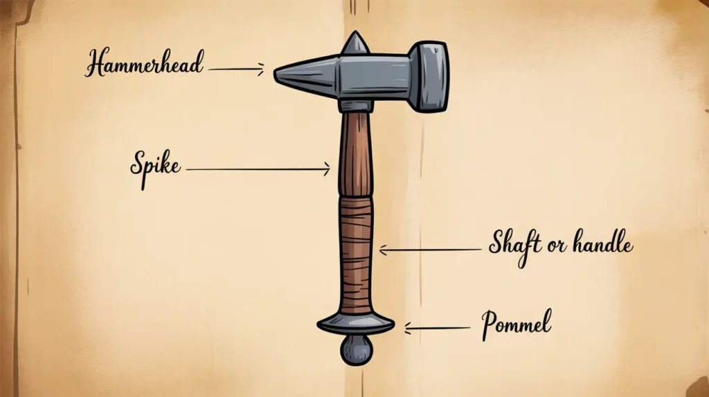 Key Parts of a War Hammer