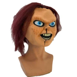 Chucky Latex Mask Horror Replica Halloween Prop