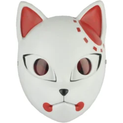 Demon Slayer Tanjiro Kitsune Resin Warding Mask