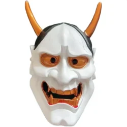 Samurai Oni Japanese Demon Resin Mask
