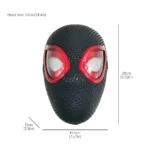 Miles Morales Spiderverse Light-Up Mask