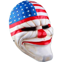Authentic Payday 2 Dallas Resin Mask