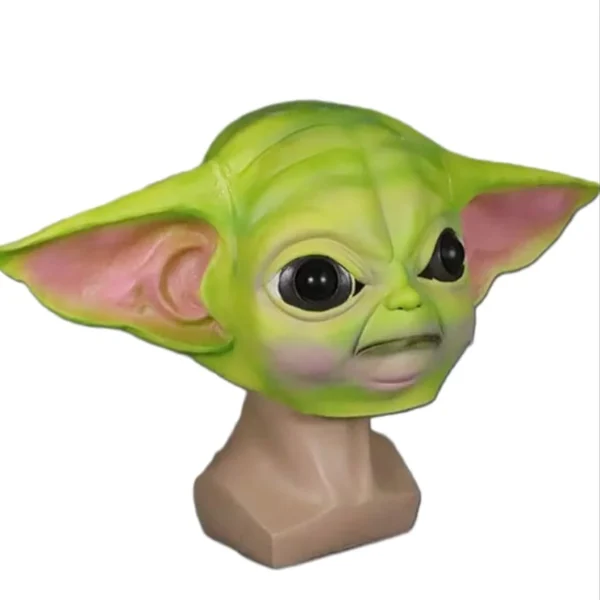 Star Wars Yoda Latex Mask - Image 3